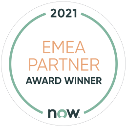 2021 ServiceNow EMEA Partner Award Winner