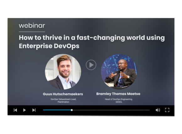 How to thrive in a fast-changing world using Enterprise DevOps