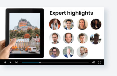 The Best of Quebec webinar pictures of experts