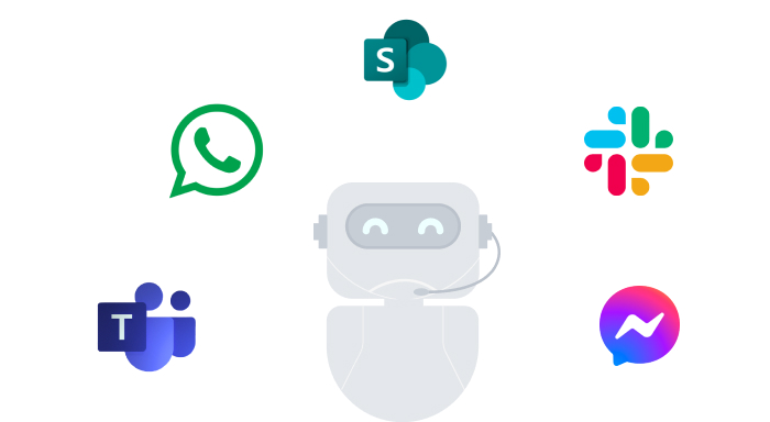 ServiceNow's chatbot, Virtual Agent, connects with all kinds of messaging platforms like Teams, WhatsApp, Slack, Messenger