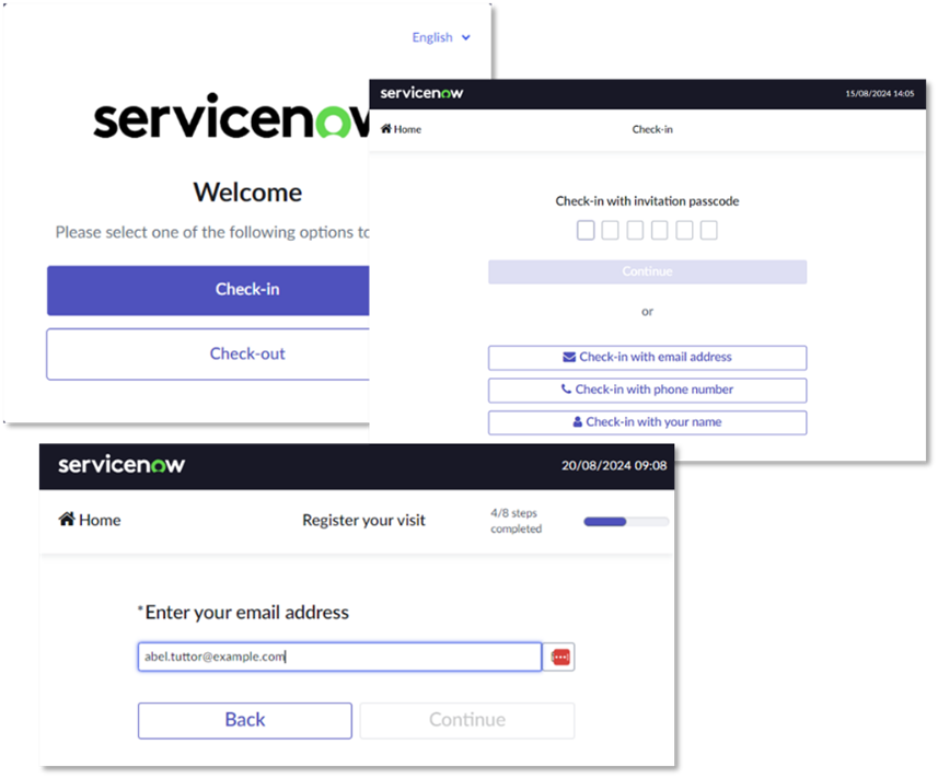 Xanadu release: WSD: Visitor self-service kiosk