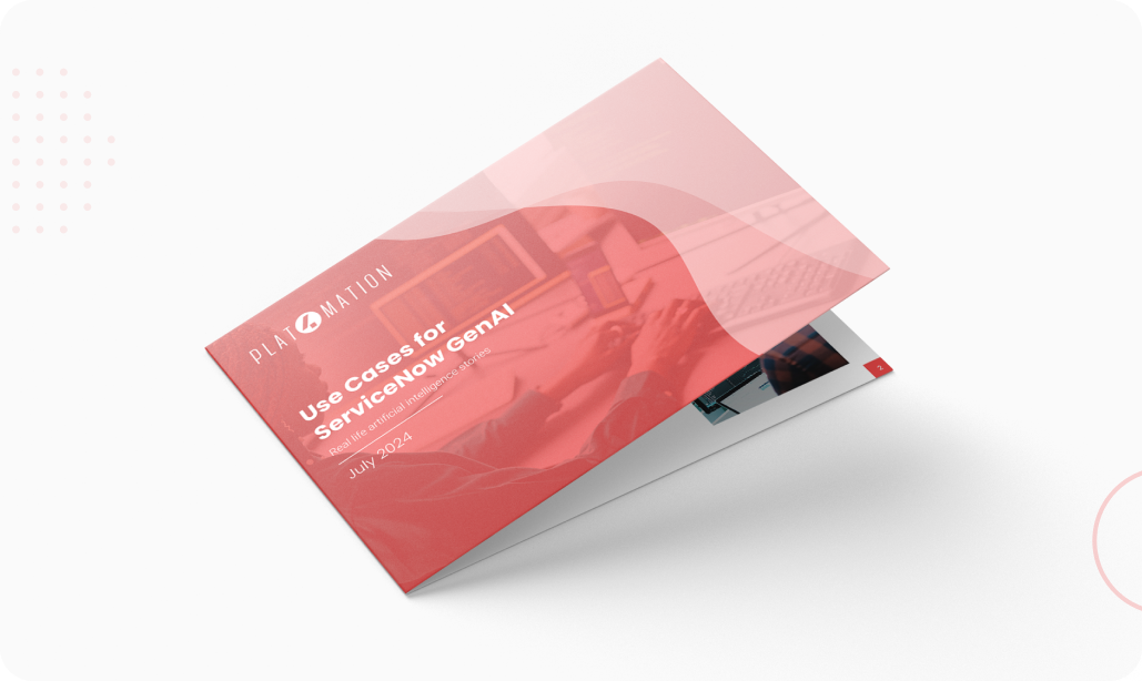 Uses Cases for ServiceNow GenAI