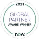 Global Partner award 2021 Servicenow