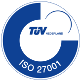 TUV Nederland ISO 27001 certificate
