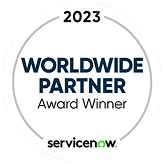 Servicenow Worldwide Partner Award Winner 2023