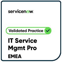 Servicenow validated practice IT Service Mgmt Pro EMEA